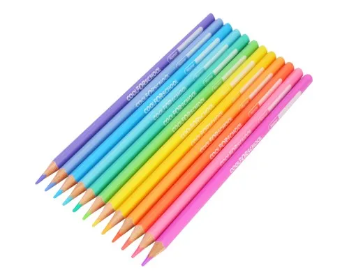 Карандаши цветные Cool For School Pastel Премиум 12 цветов (CF15184)