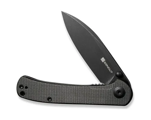 Нож Sencut Scepter Black Micarta Black Blade (SA03G)