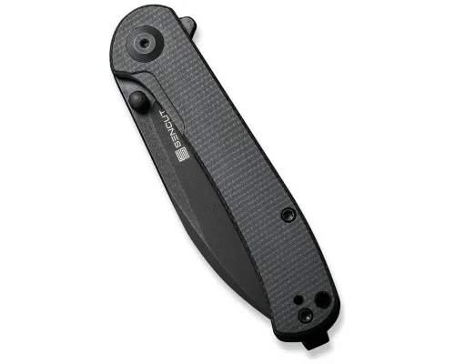 Ніж Sencut Scepter Black Micarta Black Blade (SA03G)