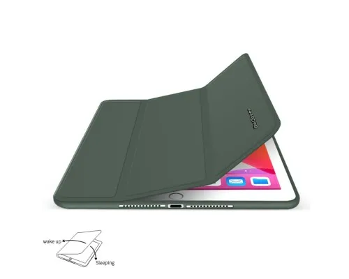 Чехол для планшета BeCover Tri Fold Soft TPU mount Apple Pencil Apple iPad 10.2 2019/2020/2021 Dark Green (706743)