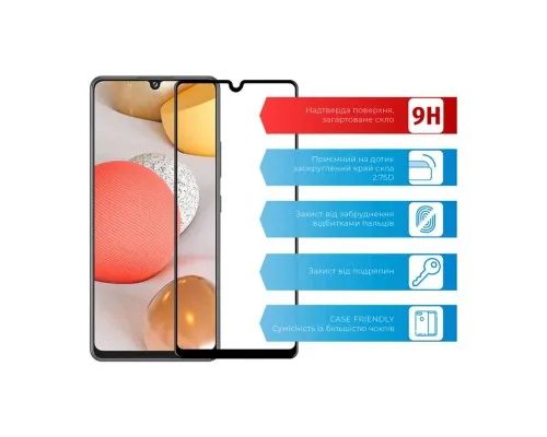 Скло захисне ACCLAB Full Glue Samsung A42 (1283126510489)