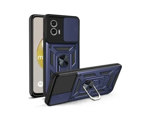 Чохол до мобільного телефона BeCover Military Motorola Moto G73 Blue (709983)