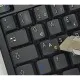 Наклейка на клавіатуру BestKey непрозора чорна, 68, жовтий (BK13YEL/022)
