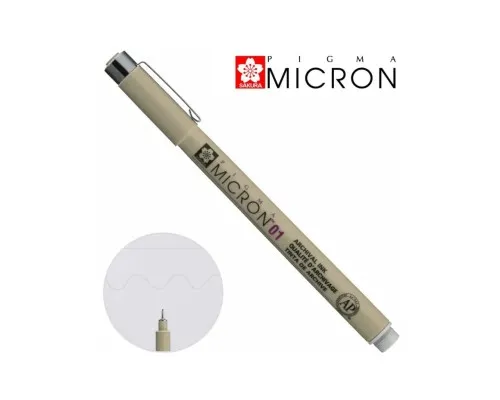 Лайнер Sakura Pigma Micron (0.1) 0,25 мм светло Серый (084511333659)