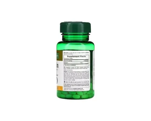 Аминокислота Nature's Bounty Мелатонин быстрого высвобождения, 5 мг, Melatonin, 90 гелевы (NRT15745)