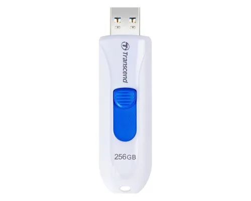 USB флеш накопитель Transcend 256GB JetFlash 790 White USB 3.1 (TS256GJF790W)