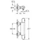 Смеситель Grohe Grohtherm 1000 (34550000)