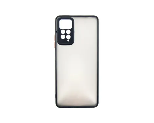 Чехол для мобильного телефона Dengos Kit for Xiaomi Redmi Note 12 Pro 4g case + glass (Black) (DG-KM-29)