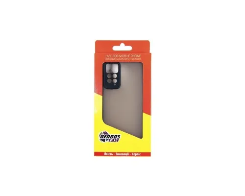 Чохол до мобільного телефона Dengos Kit for Xiaomi Redmi Note 12 Pro 4g case + glass (Black) (DG-KM-29)