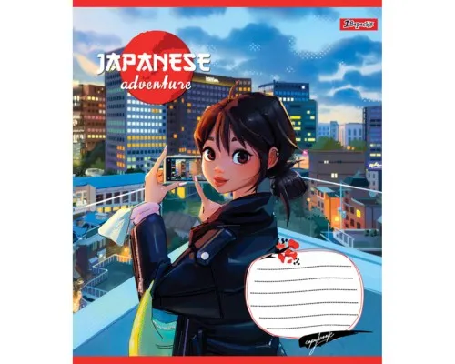Тетрадь 1 вересня 1В Japanese adventure 36 листов клетка (767052)
