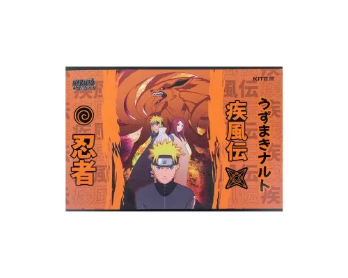 Альбом для малювання Kite Naruto, 12 аркушів (NR24-241)