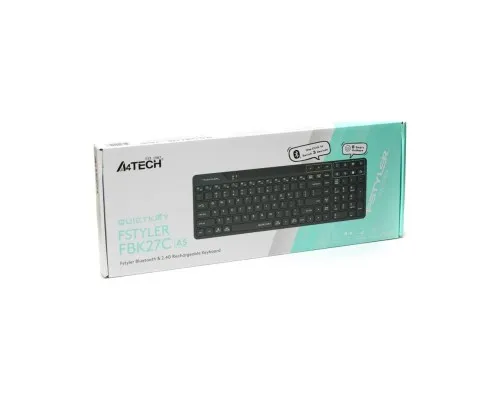 Клавіатура A4Tech FBK27C AS Wireless Black (4711422001266)