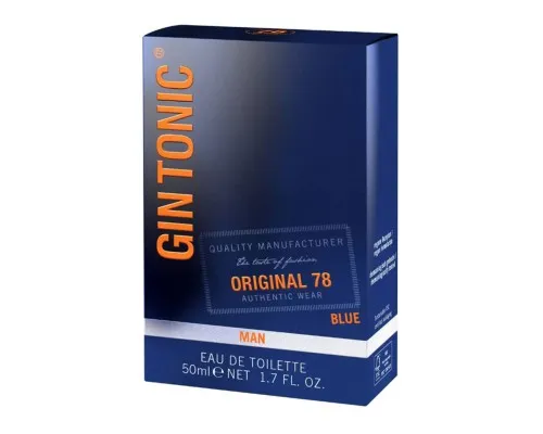 Туалетна вода Gin Tonic Original 78 Blue 50 мл (4051395582158)