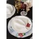 Серветка на стіл Прованс гобеленова Різдвяне багаття D 35 см (036429)