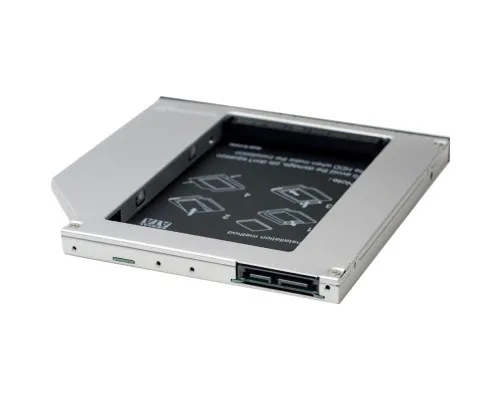 Фрейм-перехідник Grand-X HDD 2.5 to notebook 9.5 mm ODD SATA/mSATA (HDC-24)