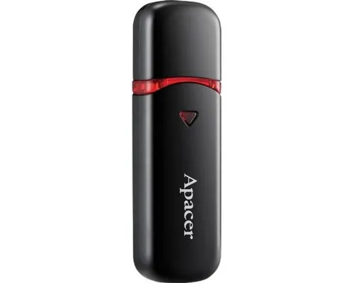 USB флеш накопитель Apacer 16GB AH333 black USB 2.0 (AP16GAH333B-1)