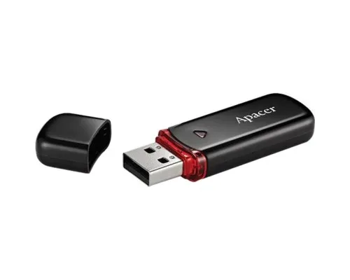 USB флеш накопитель Apacer 16GB AH333 black USB 2.0 (AP16GAH333B-1)