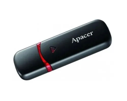 USB флеш накопитель Apacer 16GB AH333 black USB 2.0 (AP16GAH333B-1)