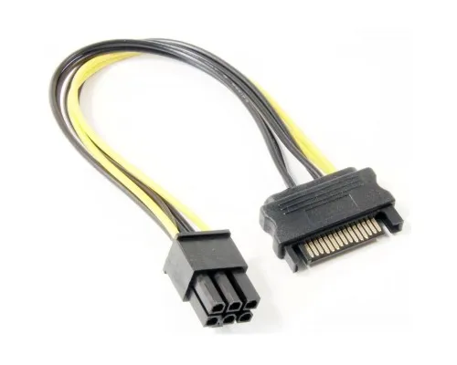 Кабель живлення PCI express 6-pin power 0.2m Cablexpert (CC-PSU-SATA)