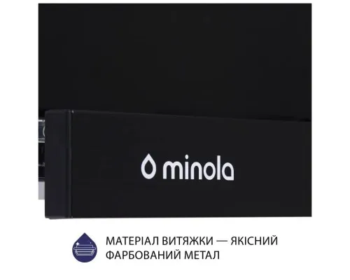 Витяжка кухонна Minola HTL 6614 BL 1000 LED (HTL6614BL1000LED)