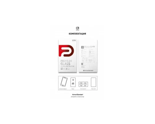 Скло захисне Armorstandart Icon 3D Apple iPhone 12 Mini Black (ARM57193)
