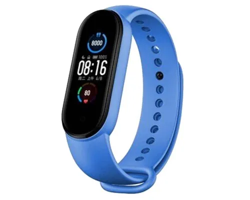 Ремінець до фітнес браслета Armorstandart Superhero Edition для Xiaomi Mi Band 5 Superman Blue (ARM57074)