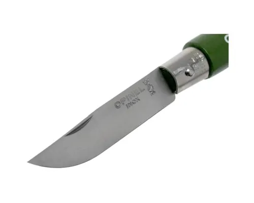 Ніж Opinel 4 Inox VRI Green (002054)