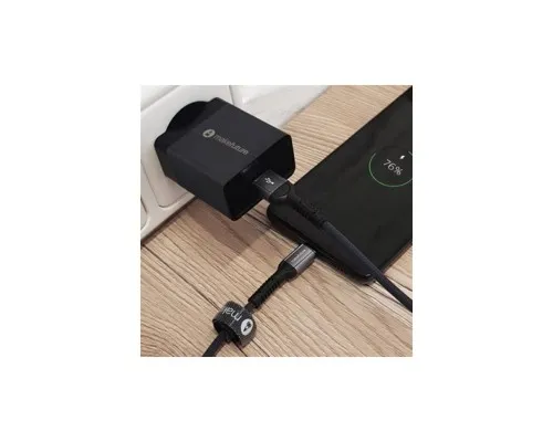Зарядний пристрій MakeFuture 18W Type-C PD + USB QC3.0 White (MCW-32PWH)