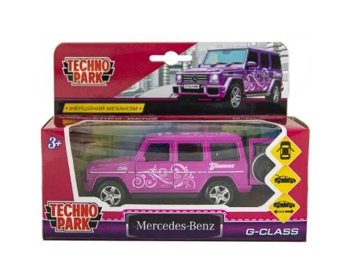 Машина Технопарк Glamcar Mercedes-Benz G-class Фиолетовый (GCLASS-12GRL-LIL)