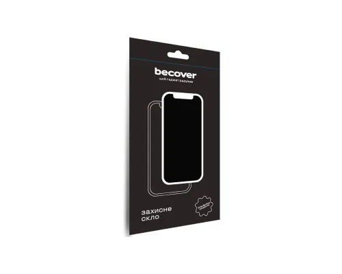 Скло захисне BeCover Apple iPhone 14 Pro Black (707968)