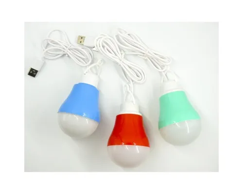 Світильник Dengos LED-BULB-5V5W-BLUE (USB з LED-лампочкою)