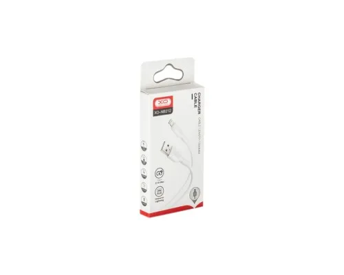 Дата кабель USB 2.0 AM to Lightning 1.0m NB212 2.1A White XO (XO-NB212i-WH)