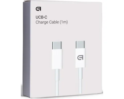 Дата кабель USB-C to USB-C 1.0m ABMM093 white Armorstandart (ARM63471)
