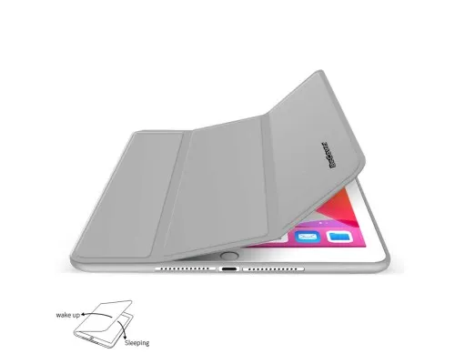 Чохол до планшета BeCover Tri Fold Soft TPU mount Apple Pencil Apple iPad 10.2 2019/2020/2021 Gray (706744)