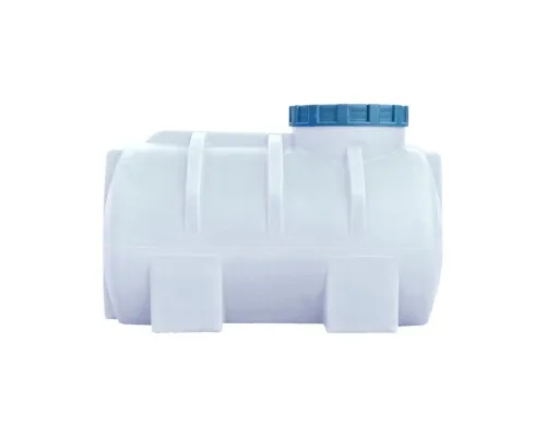 Емкость для воды Пласт Бак горизонтальная пищевая 250 л белая (763)