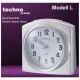 Настольные часы Technoline Modell L Silver (DAS301817)