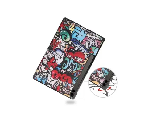 Чехол для планшета BeCover Smart Case Samsung Tab S9 Plus (SM-X810/SM-X816)/S9 FE Plus (SM-X610/SM-X616) 12.4 Graffiti (710377)