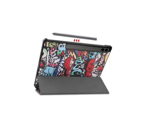 Чехол для планшета BeCover Smart Case Samsung Tab S9 Plus (SM-X810/SM-X816)/S9 FE Plus (SM-X610/SM-X616) 12.4 Graffiti (710377)