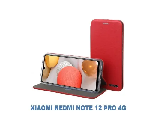 Чохол до мобільного телефона BeCover Exclusive Xiaomi Redmi Note 12 Pro 4G Burgundy Red (710280)