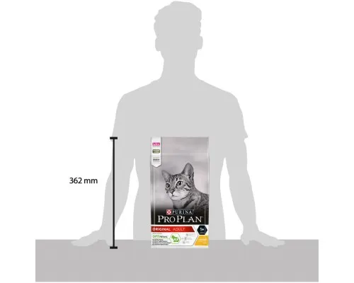 Сухой корм для кошек Purina Pro Plan Original Adult 1+ с курицей 1.5 кг (7613036505956)