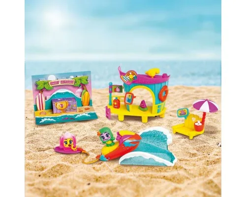 Игровой набор Moji Pops Солнечный пляж 2 фигурки + аксессуары (PMPSB216IN70)