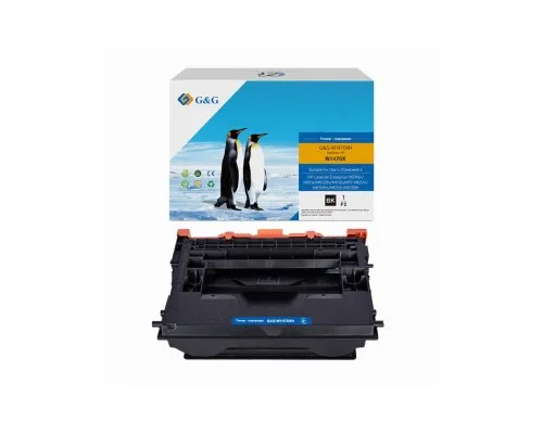 Картридж G&G HP 147X LJ MFP M611/M612/M635/M636 Black (30 000ст) (G&G-W1470XH)