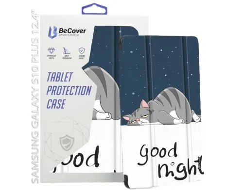 Чохол до планшета BeCover Smart Case Samsung Galaxy Tab S10 Plus (SM-X820/SM-X826) 12.4" Good Night (712244)