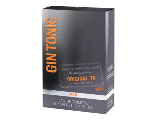 Туалетна вода Gin Tonic Original 78 Gray 50 мл (4051395582172)