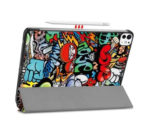 Чохол до планшета BeCover Smart Case Apple iPad Pro 11" M4 2024 Graffiti (711637)