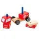 Развивающая игрушка Viga Toys пирамидка Пожарная машинка (50203FSC)