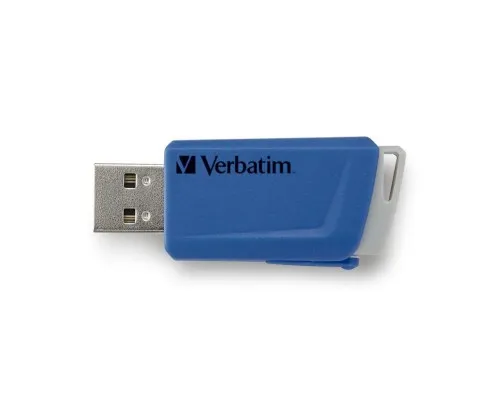 USB флеш накопитель Verbatim 2x32GB Store n Click Red/Blue USB 3.2 (49308)