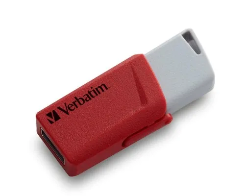 USB флеш накопитель Verbatim 2x32GB Store n Click Red/Blue USB 3.2 (49308)