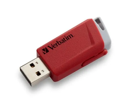 USB флеш накопитель Verbatim 2x32GB Store n Click Red/Blue USB 3.2 (49308)