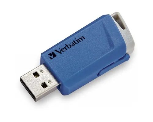 USB флеш накопитель Verbatim 2x32GB Store n Click Red/Blue USB 3.2 (49308)